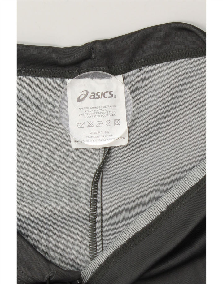 Asics Womens Tracksuit Trousers UK 10 Small Grey Polyamide