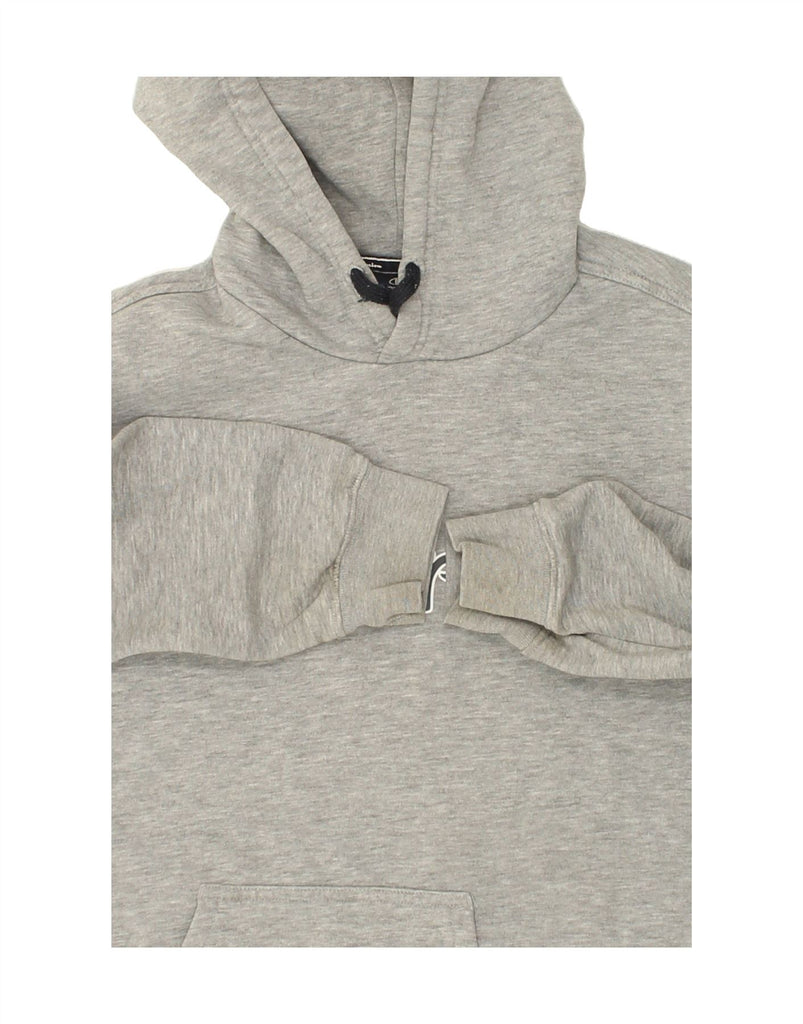 CHAMPION Mens Graphic Hoodie Jumper XS Grey | Vintage Champion | Thrift | Second-Hand Champion | Used Clothing | Messina Hembry 