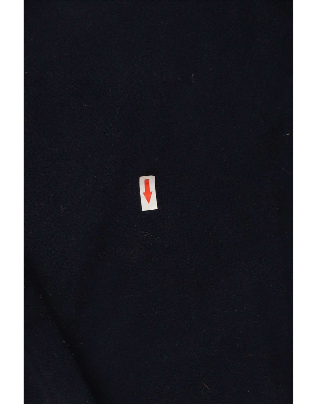 Kappa Mens Zip Neck Fleece Jumper Medium Navy Blue Polyester
