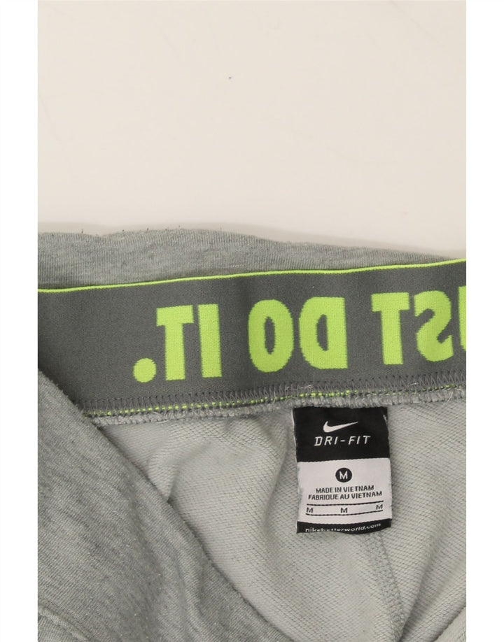 NIKE Womens Dri Fit Tracksuit Trousers Joggers UK 14 Medium  Grey Vintage Nike and Second-Hand Nike from Messina Hembry 