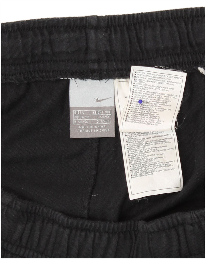 Nike Mens Sport Shorts Large  Black Cotton