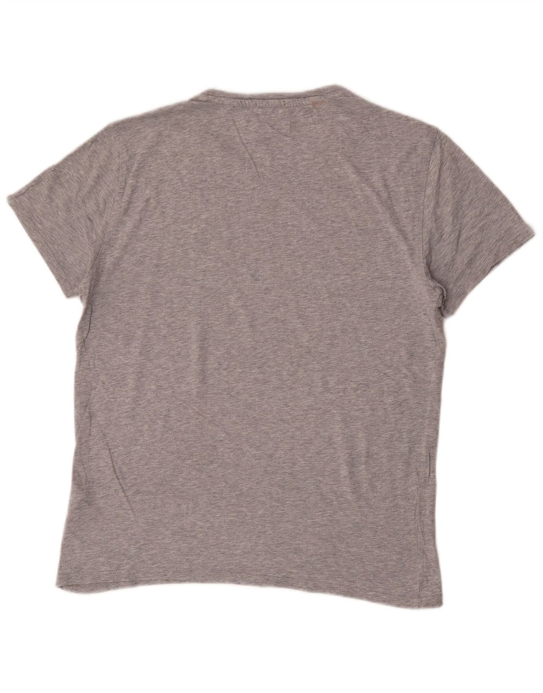 Tommy Hilfiger Mens Regular Fit T-Shirt Top Small Grey Cotton
