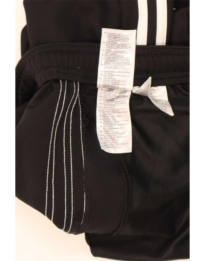 Adidas Mens Aeroready Tracksuit Trousers Small Black Polyester