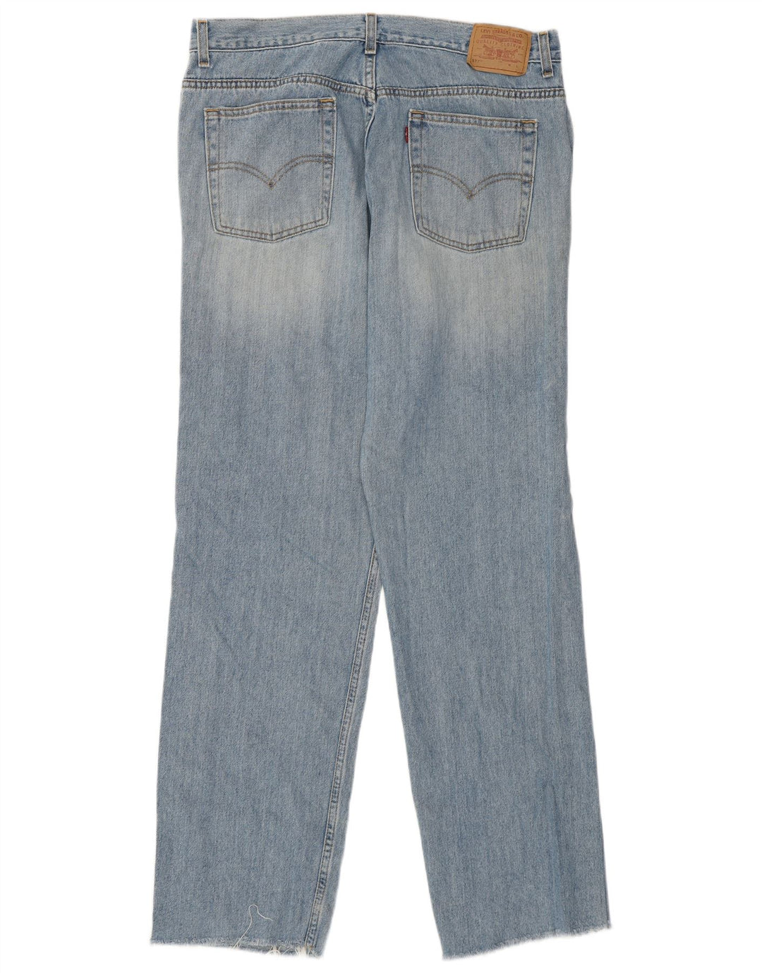 LEVI'S Womens 577 Low Waist Loose Jeans US 16 2XL W38 L33 Blue Cotton