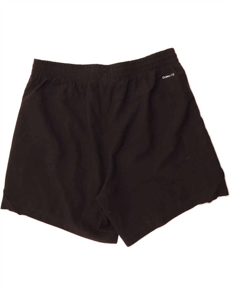 ADIDAS Mens Climalite Sport Shorts Medium  Black Polyester Vintage Adidas and Second-Hand Adidas from Messina Hembry 