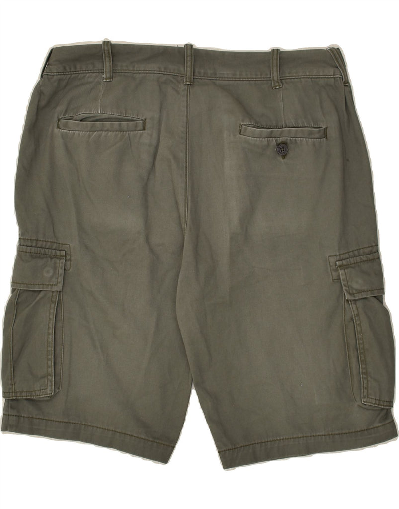 OVS Mens Cargo Shorts IT 52 XL W36  Grey Cotton | Vintage OVS | Thrift | Second-Hand OVS | Used Clothing | Messina Hembry 