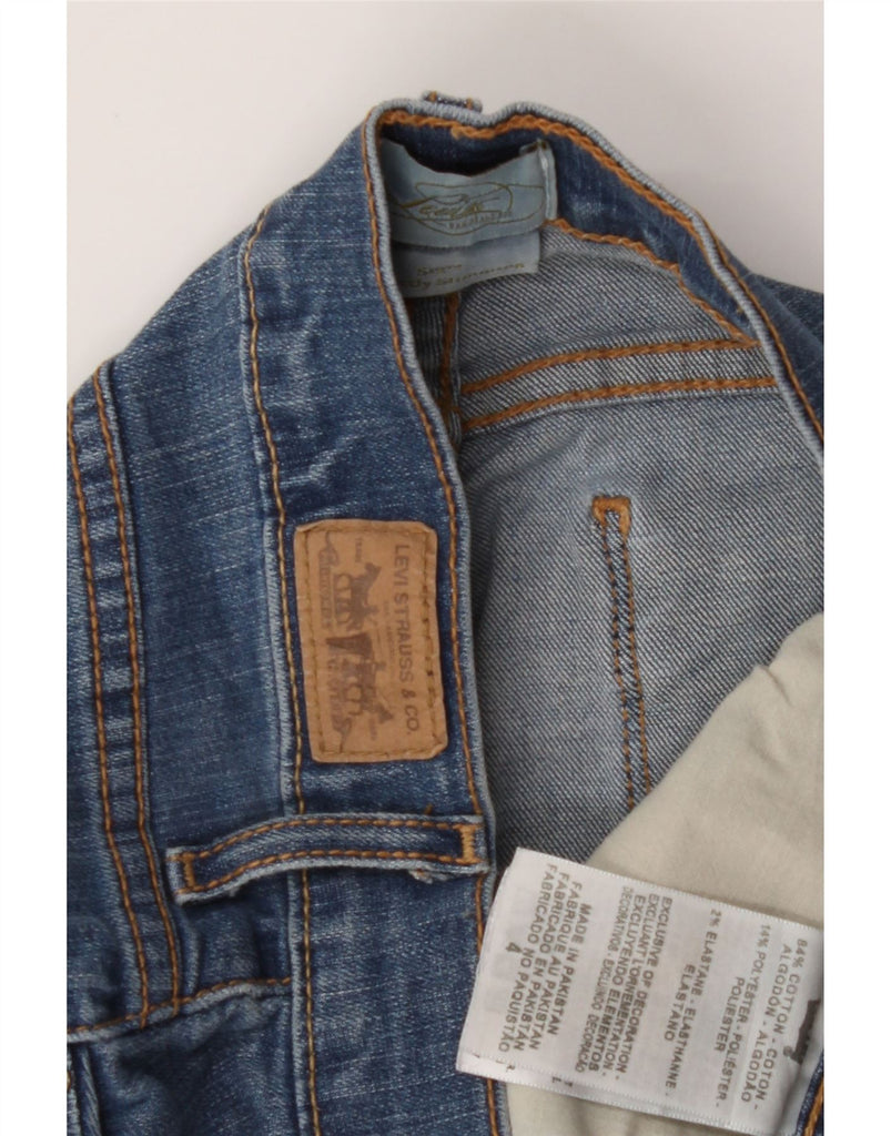 LEVI'S Womens Bermuda Denim Shorts US 4 Small W26 Blue Cotton Vintage Levi's and Second-Hand Levi's from Messina Hembry 