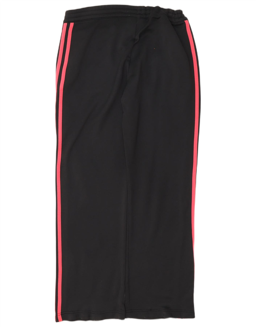 Adidas Womens Tracksuit Trousers UK 12 Medium Black Polyester