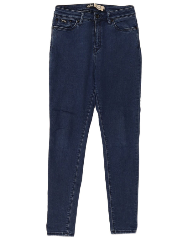 Superdry Womens Sophia Skinny Jeans W29 L30 Blue Cotton