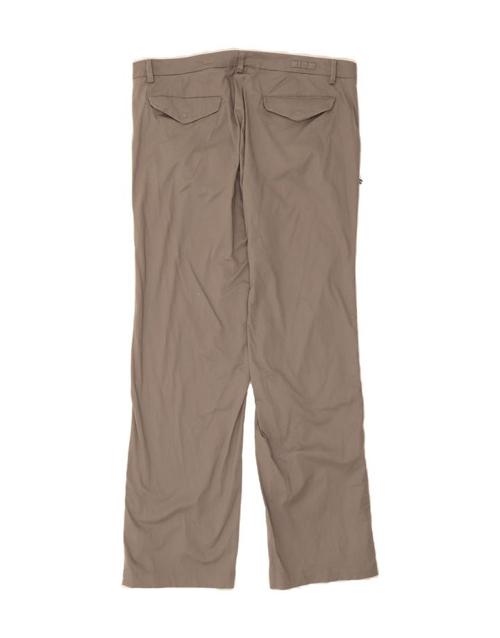NIKE Mens Straight Casual Trousers W38 L34 Grey Cotton Vintage Nike and Second-Hand Nike from Messina Hembry 