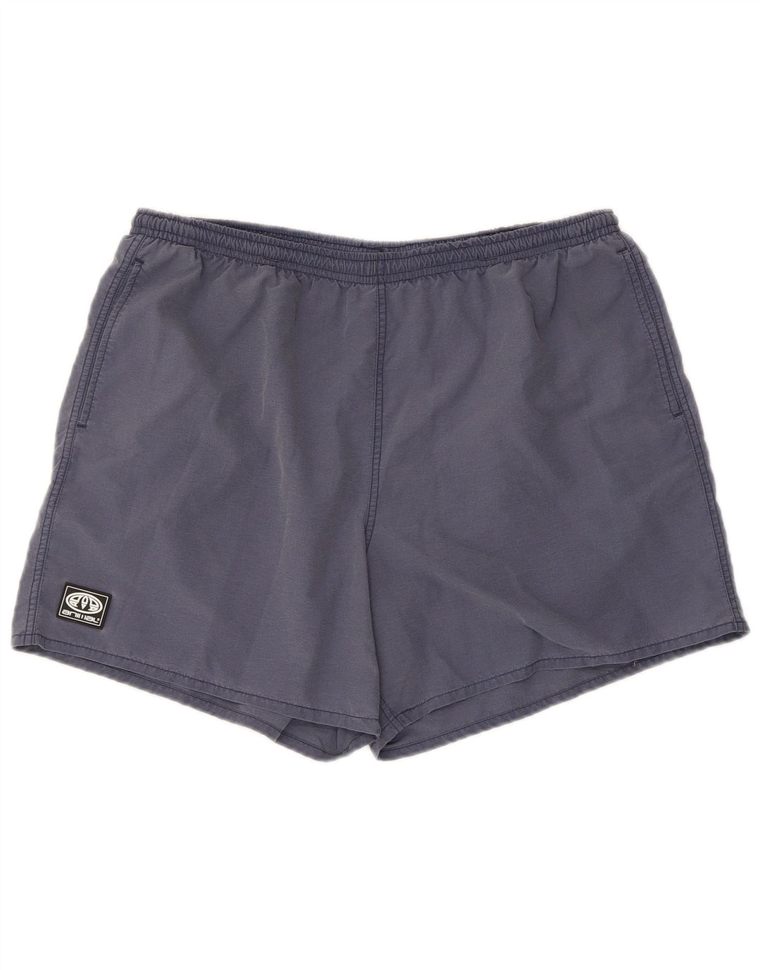 Animal Womens Sport Shorts UK 14 Large  Navy Blue Polyamide
