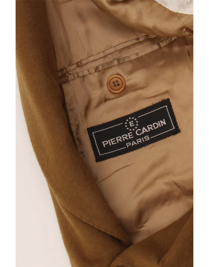 Pierre Cardin Mens 2 Button Blazer Jacket IT 54 2XL Khaki Cashmere