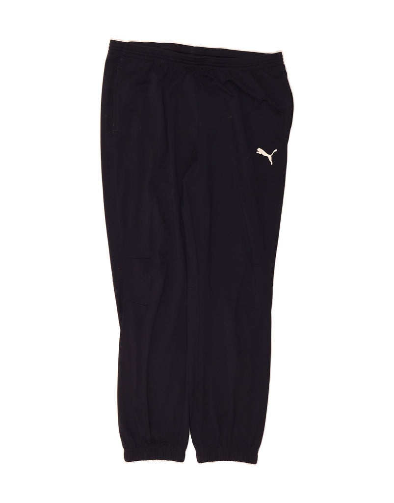 PUMA Mens Tracksuit Trousers Joggers 2XL  Navy Blue Polyester Vintage Puma and Second-Hand Puma from Messina Hembry 