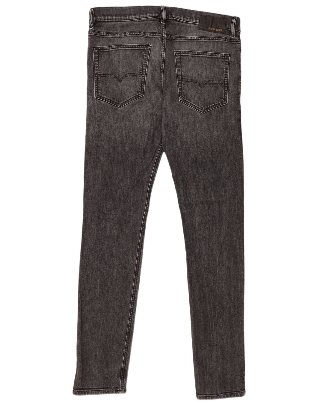 DIESEL Mens D-Luster Slim Jeans W32 L32 Grey Cotton