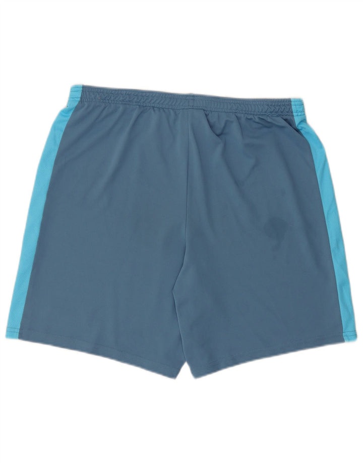 Nike Mens Dri Fit Slim Fit Sport Shorts XL  Blue Polyester