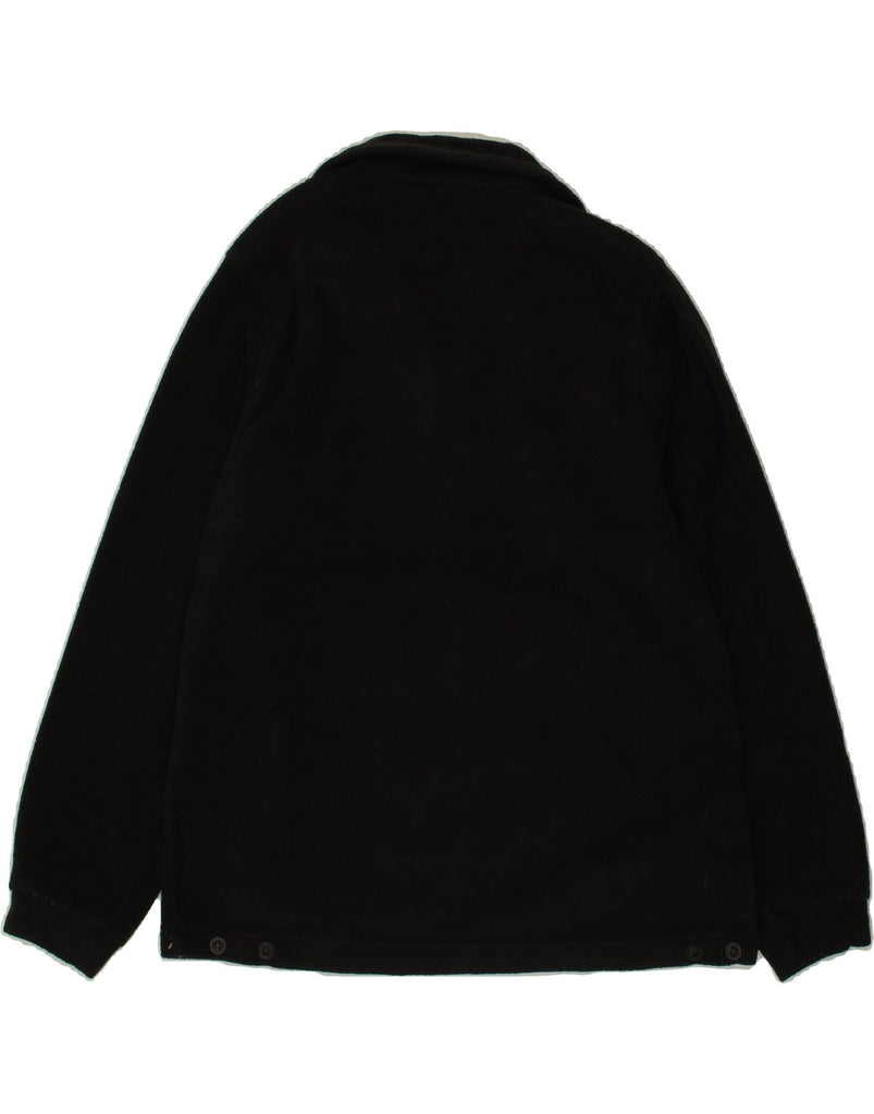 COLUMBIA Boys Fleece Jacket 14-15 Years Black Polyester Vintage Columbia and Second-Hand Columbia from Messina Hembry 