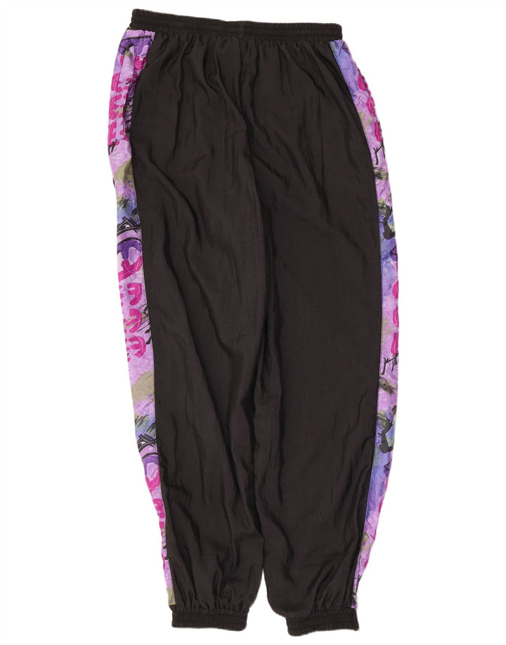 Rodeo Womens Tracksuit Trousers Joggers IT 46 Large Black Colourblock
