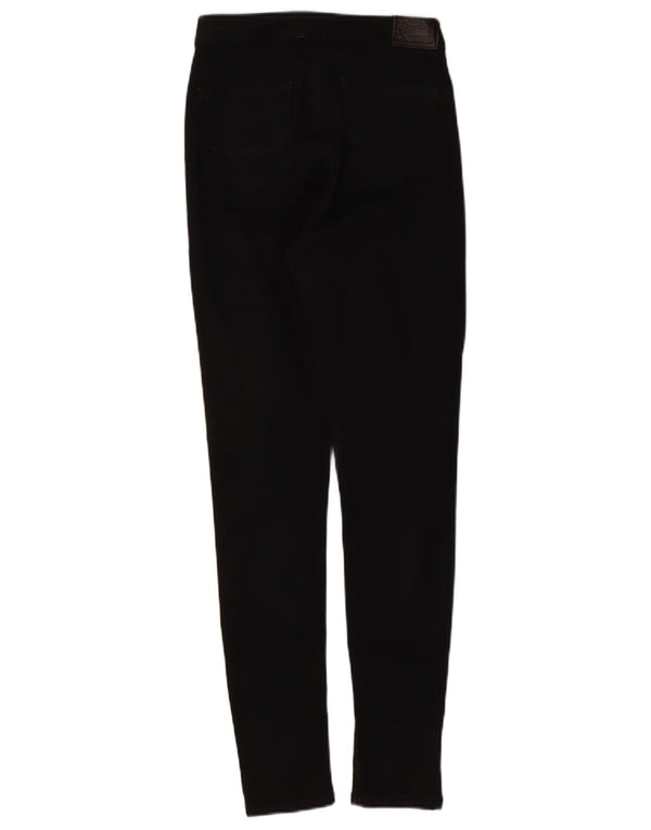 Superdry Womens Evie Jegging Skinny Jeans W28 L29 Black Cotton