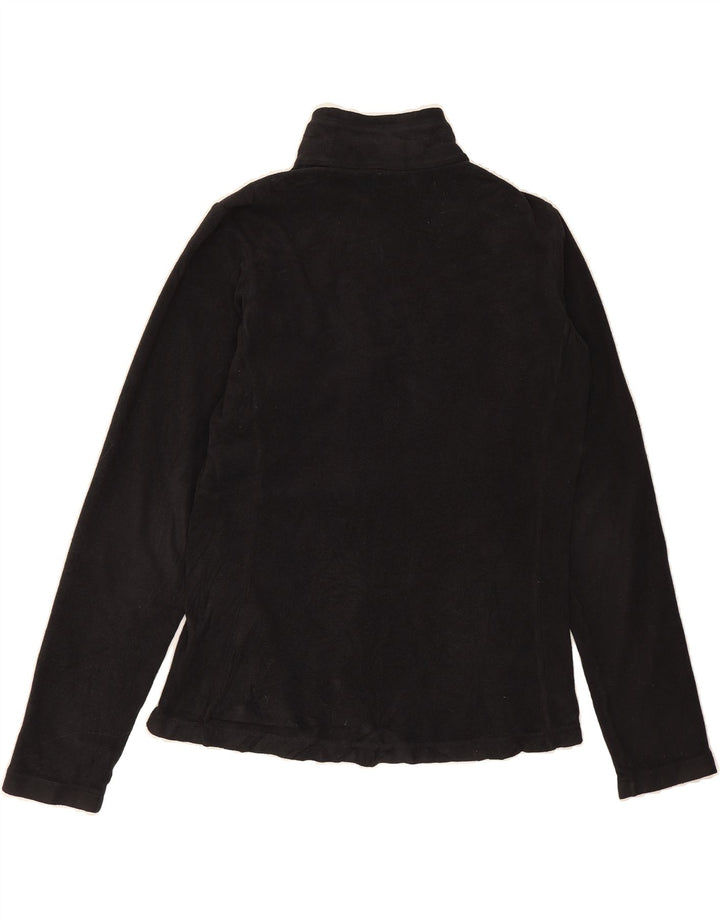 HELLY HANSEN Womens Fleece Jacket UK 14 Medium Black Polyester Vintage Helly Hansen and Second-Hand Helly Hansen from Messina Hembry 