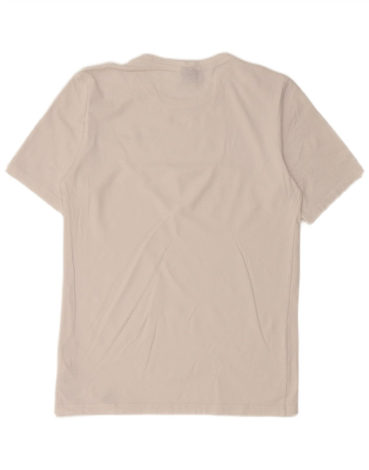 G-Star Mens T-Shirt Top Medium White Cotton