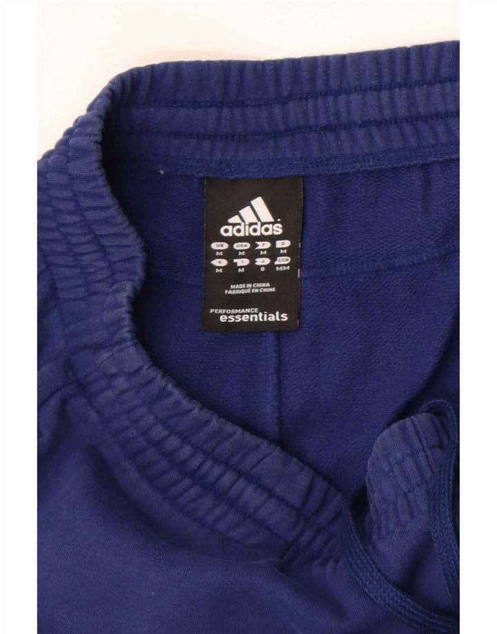 Adidas Mens Tracksuit Trousers Joggers Medium Navy Blue Cotton