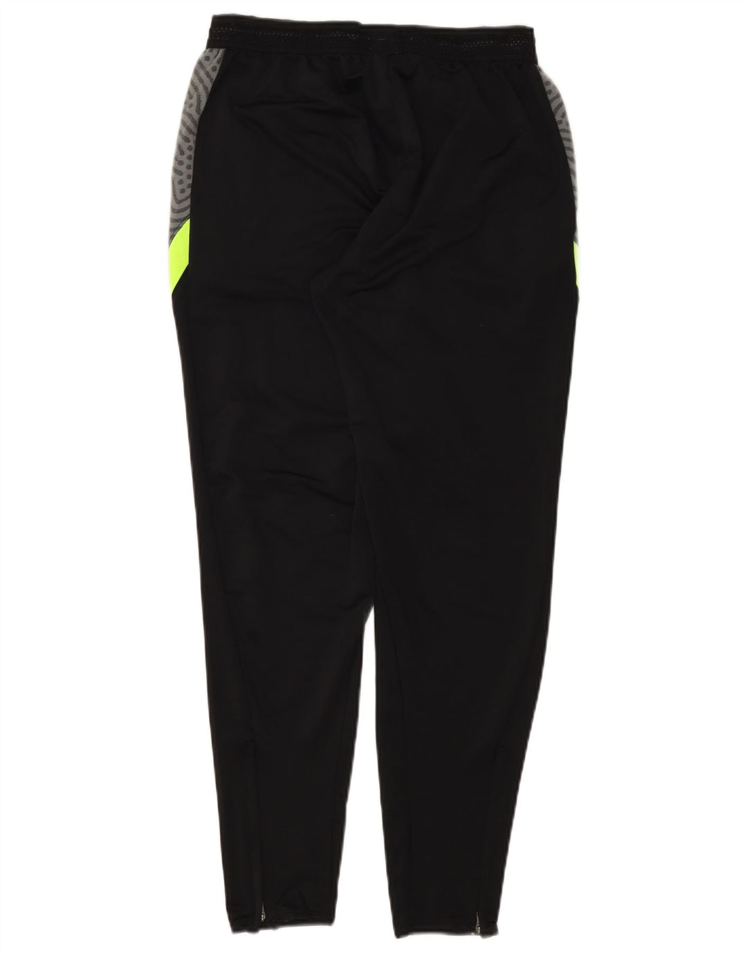 NIKE Mens Dri Fit Tracksuit Trousers Medium  Black Colourblock Polyester