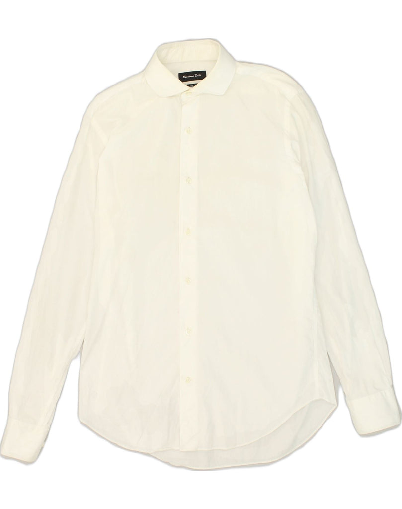 MASSIMO DUTTI Mens Shirt Size 15 3/4 40 Medium White | Vintage Massimo Dutti | Thrift | Second-Hand Massimo Dutti | Used Clothing | Messina Hembry 