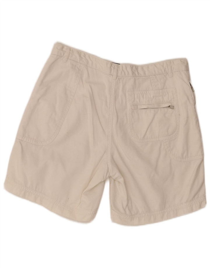 Calvin Klein Womens Chino Shorts US 6 Medium W28  Off White Cotton