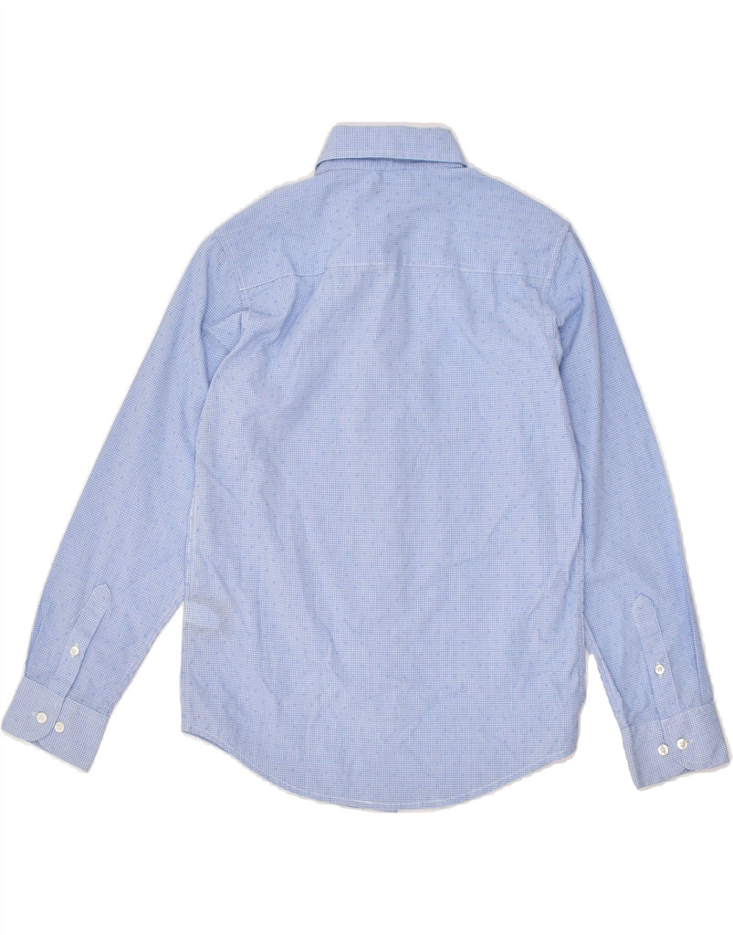 TOMMY HILFIGER Boys Shirt 11-12 Years Blue Gingham Cotton | Vintage Tommy Hilfiger | Thrift | Second-Hand Tommy Hilfiger | Used Clothing | Messina Hembry 