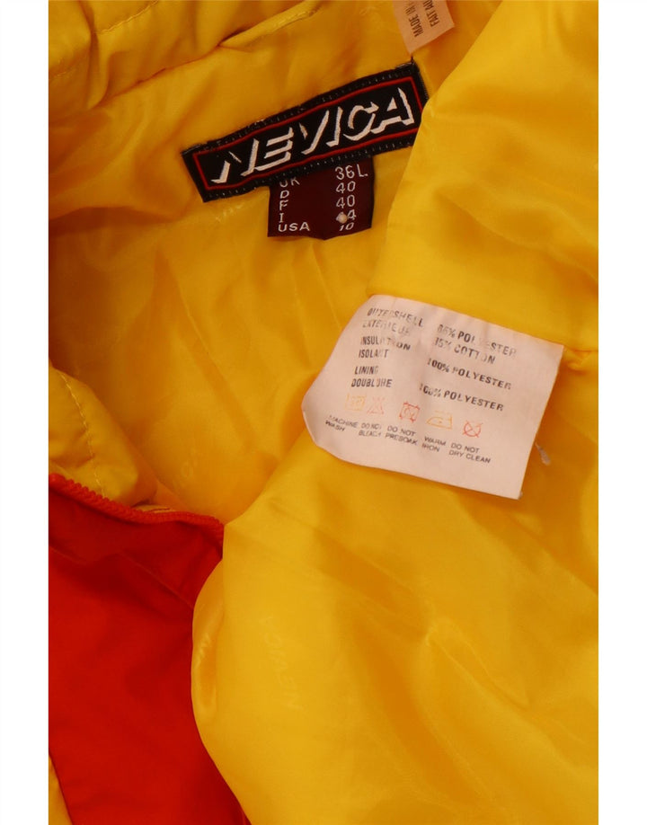 NEVICA Mens Loose Fit Windbreaker Jacket UK 36 Small Red Colourblock