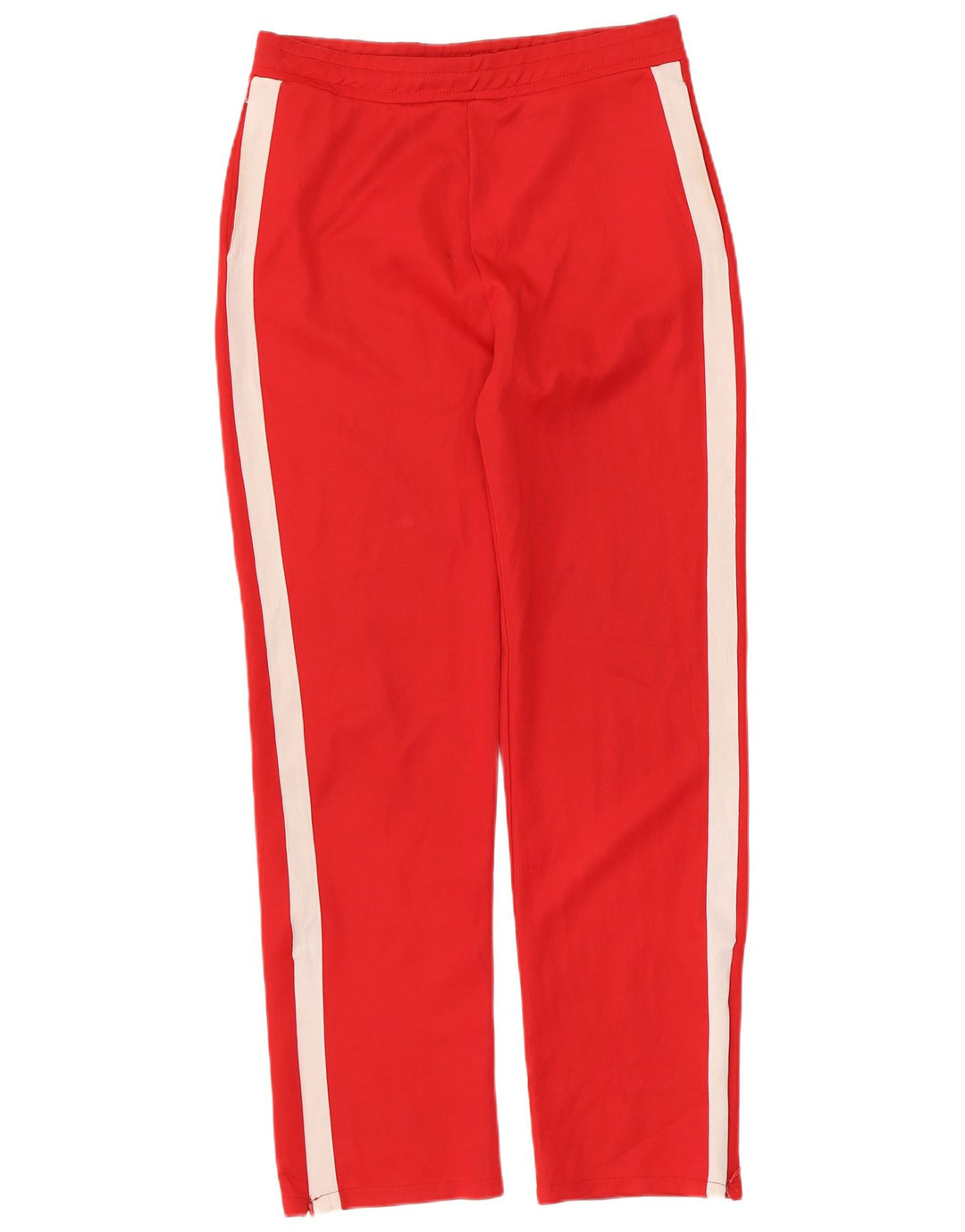 Zara Womens Tracksuit Trousers EU 30 W30 L29 Red Colourblock Polyester
