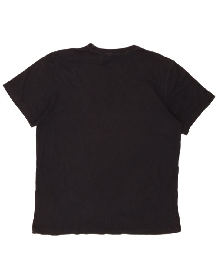NIKE Mens T-Shirt Top Large Black
