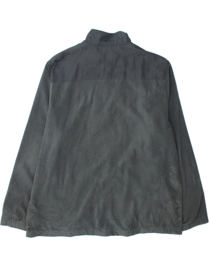 STARTER Mens Fleece Jacket UK 50/52 XL Grey Polyester Vintage Starter and Second-Hand Starter from Messina Hembry 