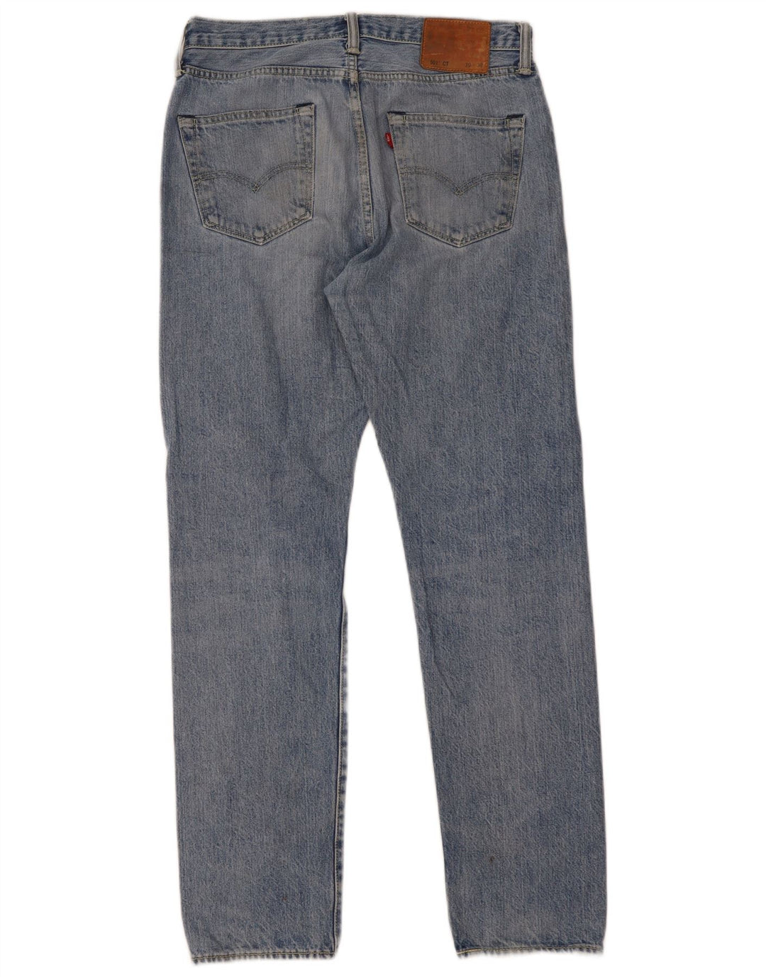 Levi's Mens 501 CT Straight Jeans W30 L32 Blue Cotton