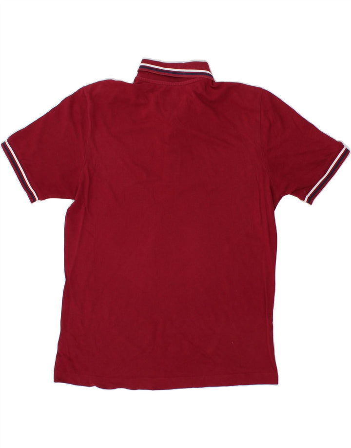 KAPPA Mens Polo Shirt Medium Red Cotton Vintage Kappa and Second-Hand Kappa from Messina Hembry 