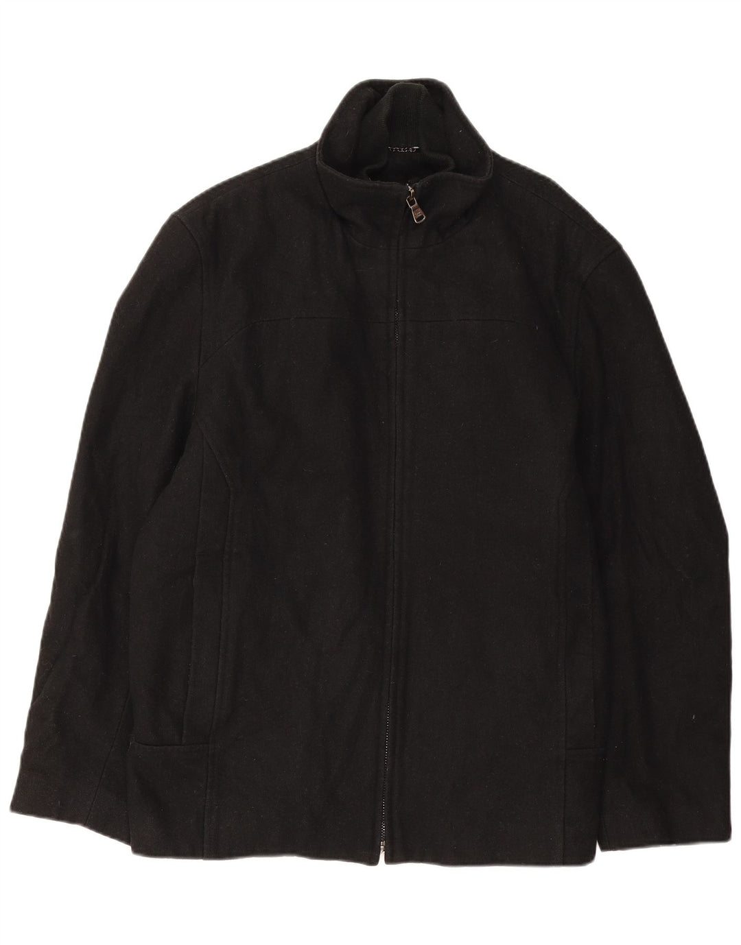 Calvin Klein Mens Windbreaker Jacket UK 38 Medium Black