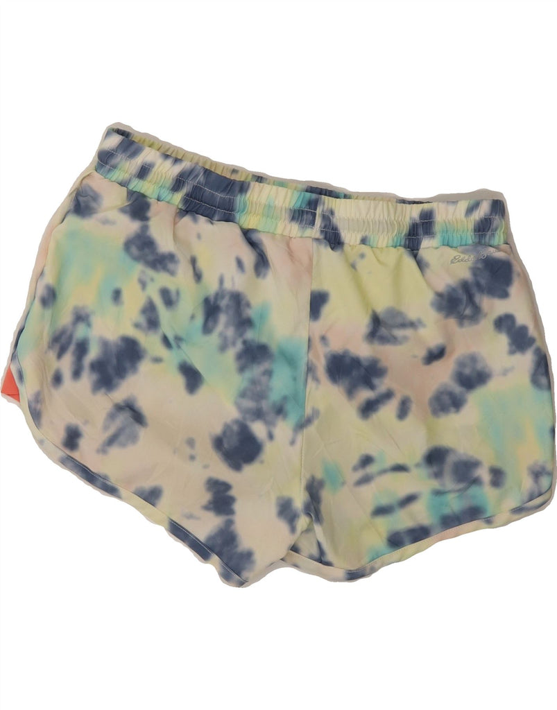 EDDIE BAUER Girls Sport Shorts 14-15 Years Large  Multicoloured Tie Dye Vintage Eddie Bauer and Second-Hand Eddie Bauer from Messina Hembry 
