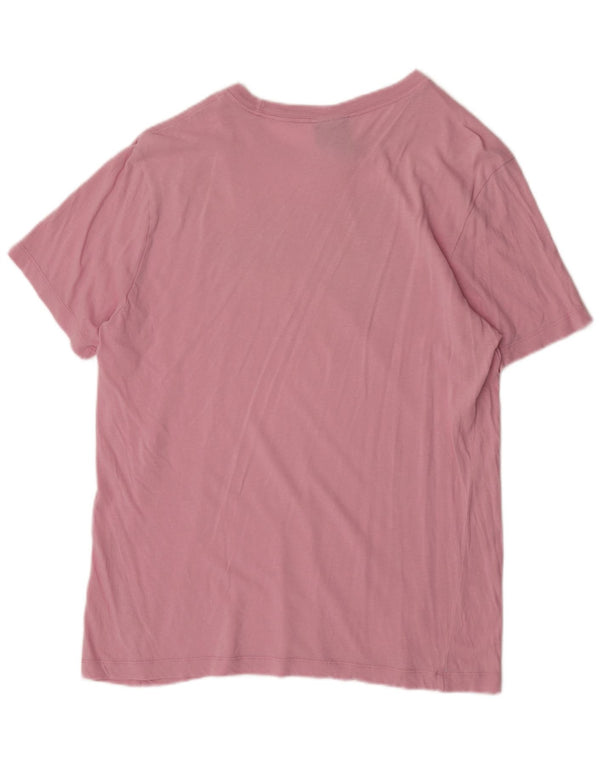 Nike Mens Graphic T-Shirt Top Medium Pink