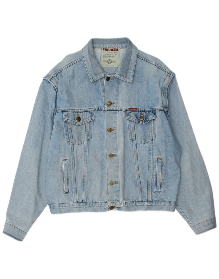 Carrera Mens Denim Jacket XL Blue