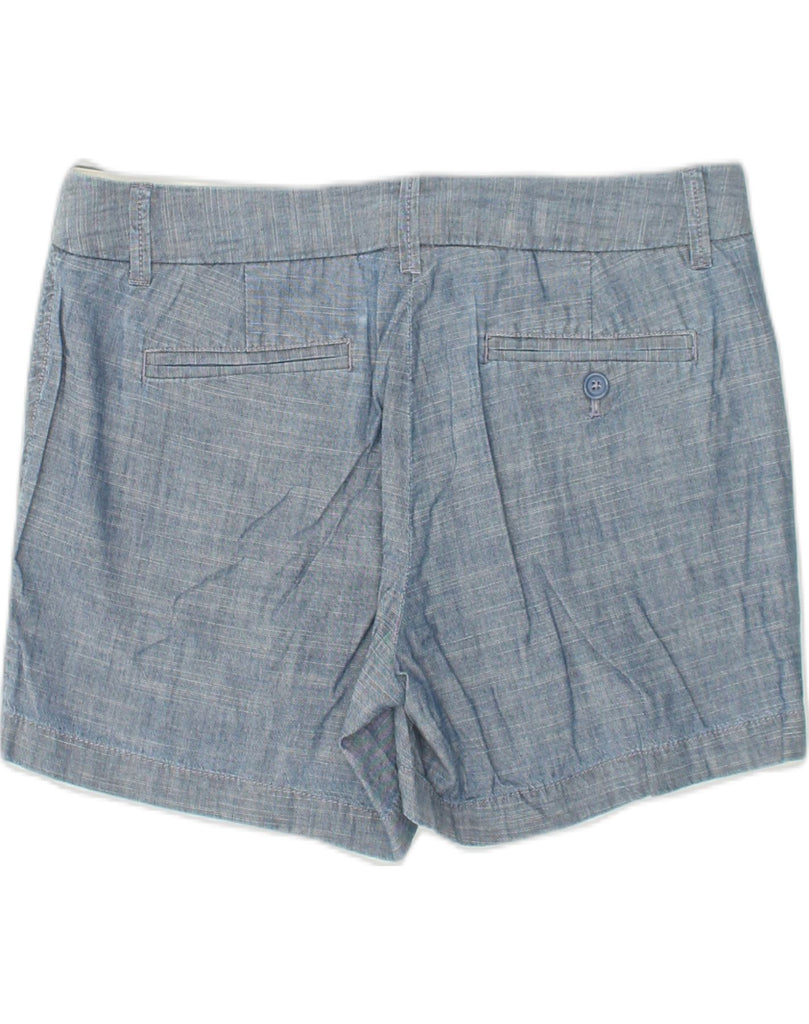 J. CREW Womens Chino Shorts US 8 Medium W32  Blue Cotton | Vintage J. Crew | Thrift | Second-Hand J. Crew | Used Clothing | Messina Hembry 