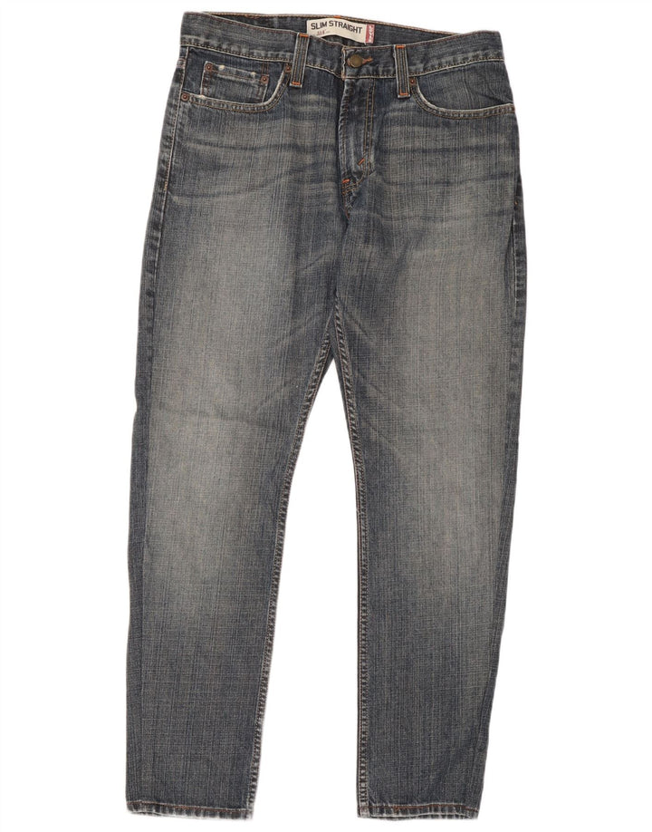 Levi's Mens 514 Slim Straight Jeans  W32 L30 Blue Cotton