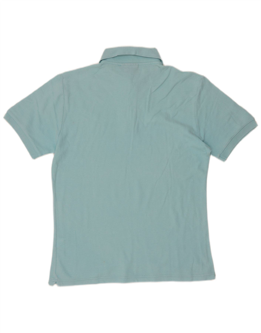 Diadora Mens Polo Shirt Medium Blue Cotton