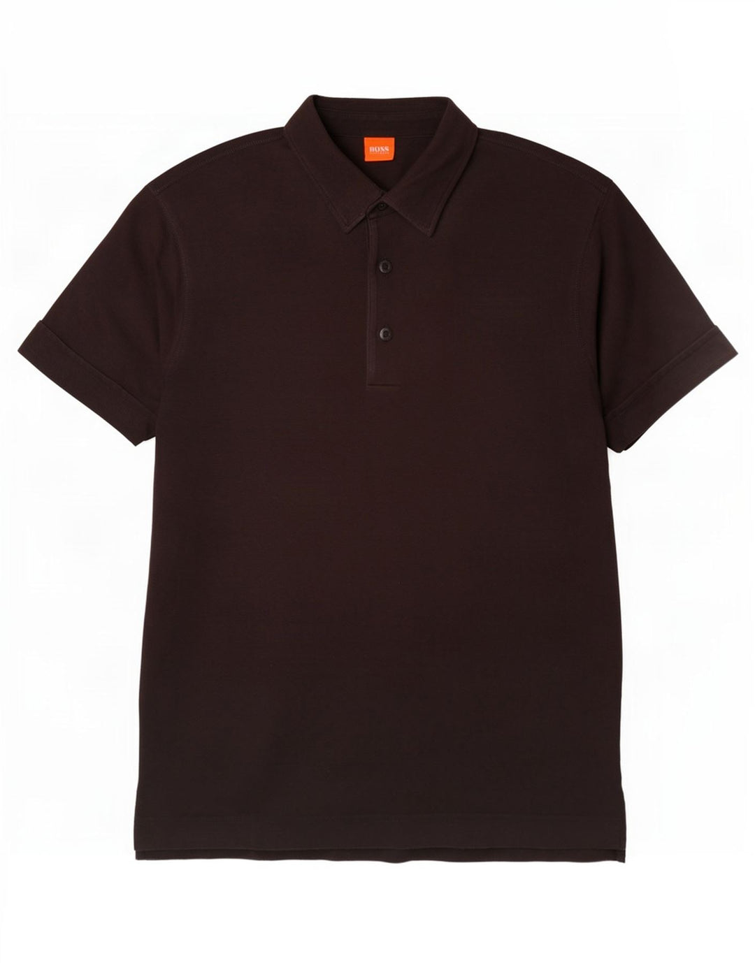 Hugo Boss Mens Polo Shirt Large Black Cotton