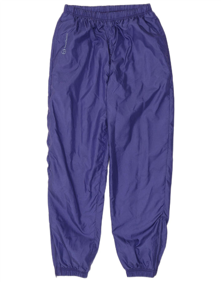 Sergio Tacchini Mens Full Tracksuit IT 46 Small  Blue Colourblock Polyamide