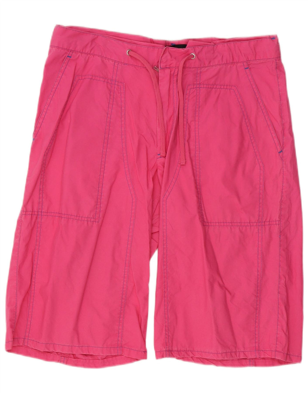 SERGIO TACCHINI Mens Cargo Shorts IT 50 Large W34 Pink Cotton