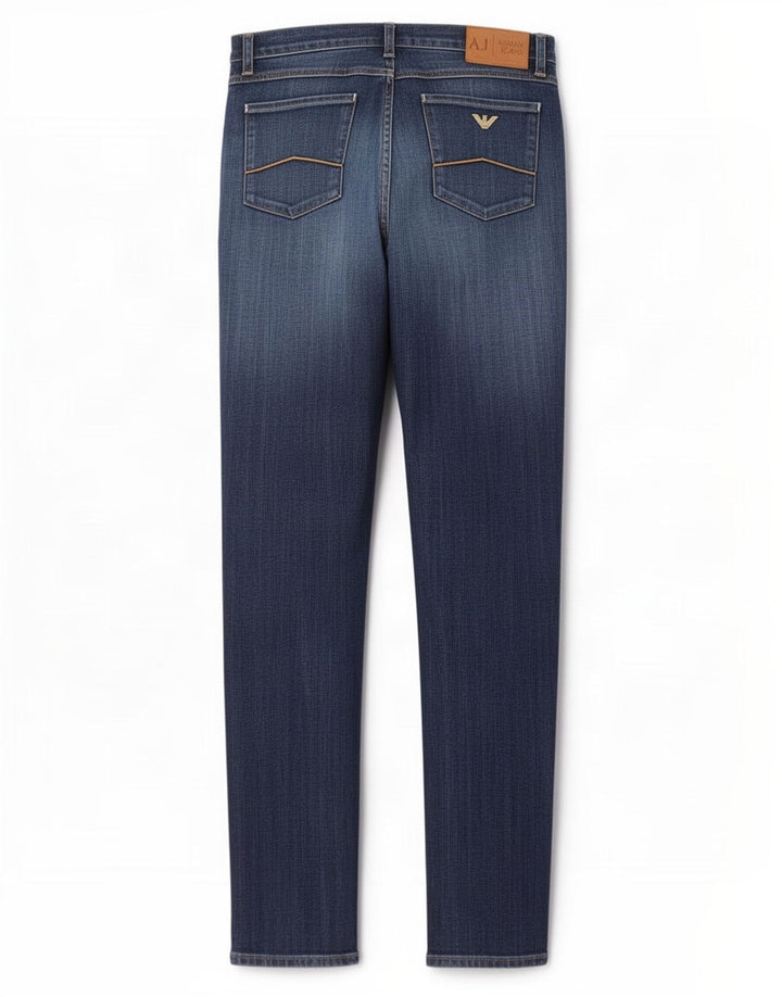 Armani Womens Slim Jeans W27 L30 Blue