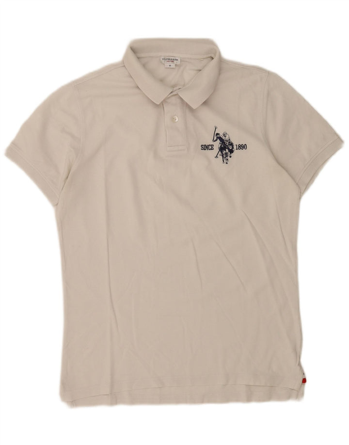 U.S. Polo Assn. Mens Graphic Shirt Medium White