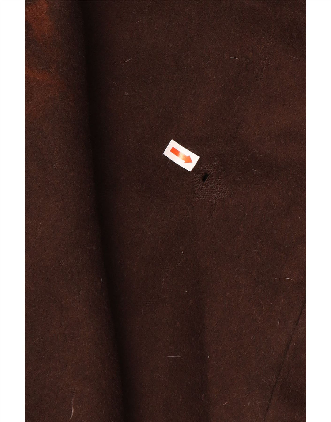 Calvin Klein Womens Oversized Overcoat US 14 XL Brown Wool