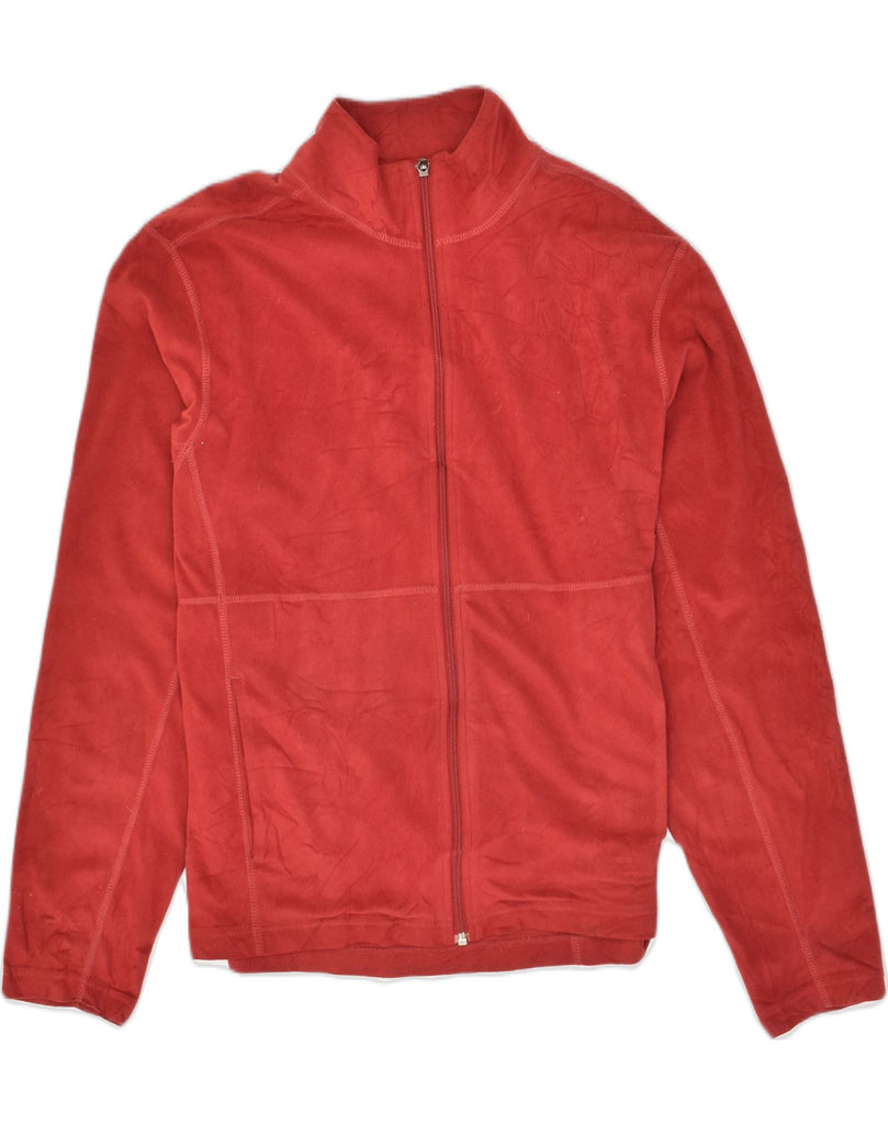 EDDIE BAUER Mens Fleece Jacket UK 40 Large Red Polyester | Vintage Eddie Bauer | Thrift | Second-Hand Eddie Bauer | Used Clothing | Messina Hembry 