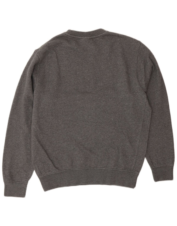 Nike Mens Graphic Sweatshirt Jumper Small Grey Cotton